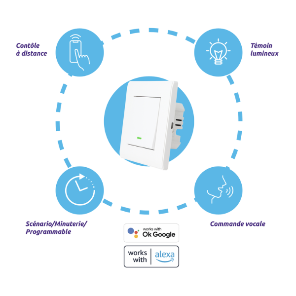 Interrupteur SEDEA Wi-Fi